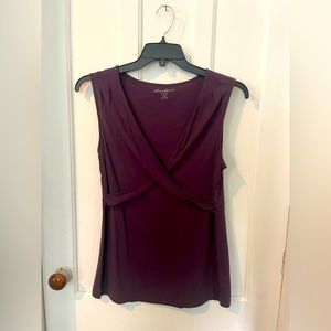 Eddie Bauer V-neck Tank Top - medium